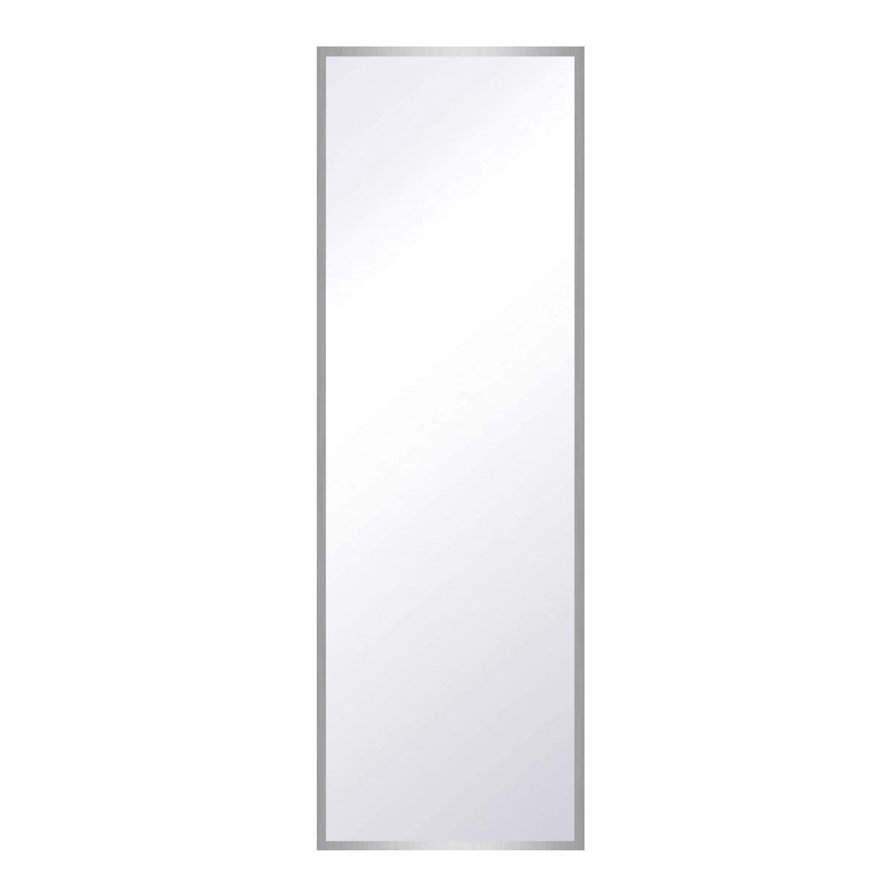 Silverframe, Зеркало в серебристой металлической раме, 600 х 1800 мм