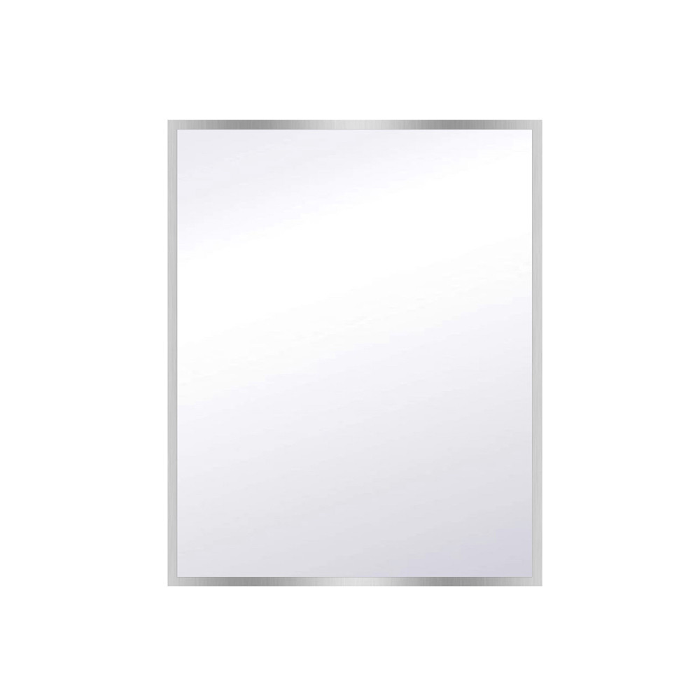 Silverframe, Зеркало в серебристой металлической раме, 800 х 1000 мм - фото 2 - id-p93018357