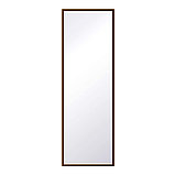 Прямоугольное зеркало в темно-коричневой металлической раме BROWNFRAME 600х1800мм, фото 2