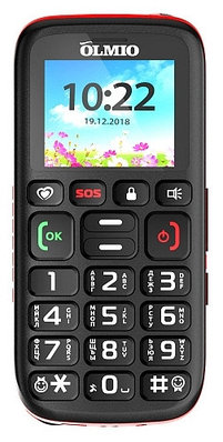 Мобильный телефон Olmio C17 черный