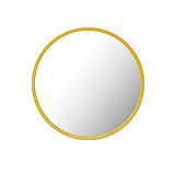 Argogold, Зеркало круглое в золотистой раме МДФ, d= 860 мм, фото 2
