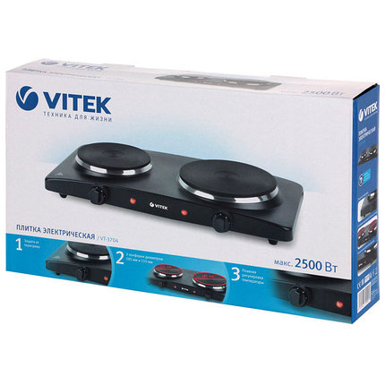 Плитка электрическая Vitek VT-3704, фото 4