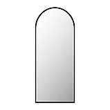Arkablack, Зеркало в форме арки в черной раме МДФ, 1800 х 750 мм, фото 2