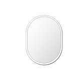 Капсульное зеркало в белой деревянной раме LANTI 712х520мм, фото 2