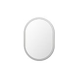 Lantisilver, Зеркало капсульное в серебристой раме МДФ, 686х494мм, фото 2