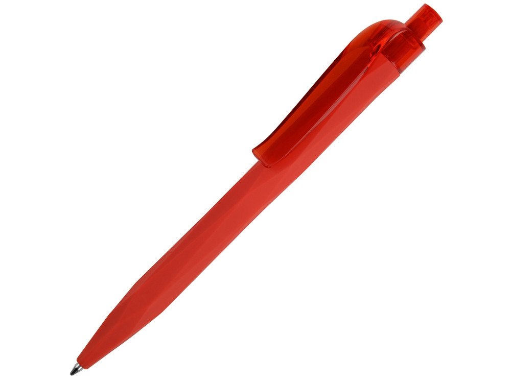 Ручка шариковая QS 20 PRT софт-тач, красный - фото 1 - id-p55555297