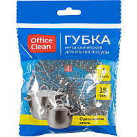 Металлическая губка для посуды OfficeClean, 9*3см, 1шт.