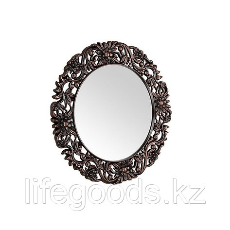 Круглое зеркало настенное 86х86 см, медный CLK899, фото 2