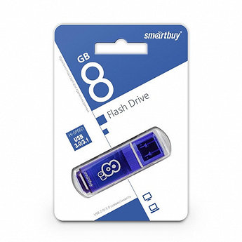 USB 3.0 накопитель Smartbuy 8GB Glossy Dark Blue