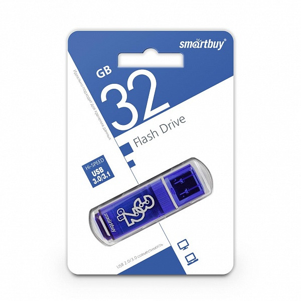 USB 3.0 накопитель Smartbuy 32GB Glossy series