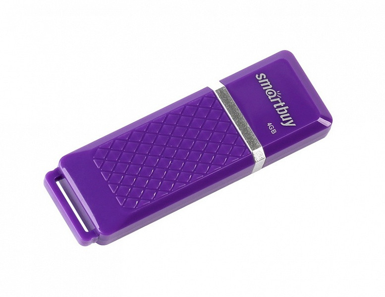 USB-накопитель Smartbuy 4GB Quartz series Violet - фото 2 - id-p93025247
