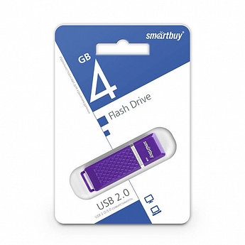 USB-накопитель Smartbuy 4GB Quartz series Violet