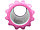 Массажный ролик (валик) GymFit GF-00154PNK розовый, фото 2