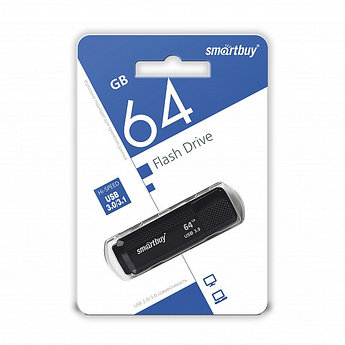USB 3.0 накопитель Smartbuy 64GB Dock Black