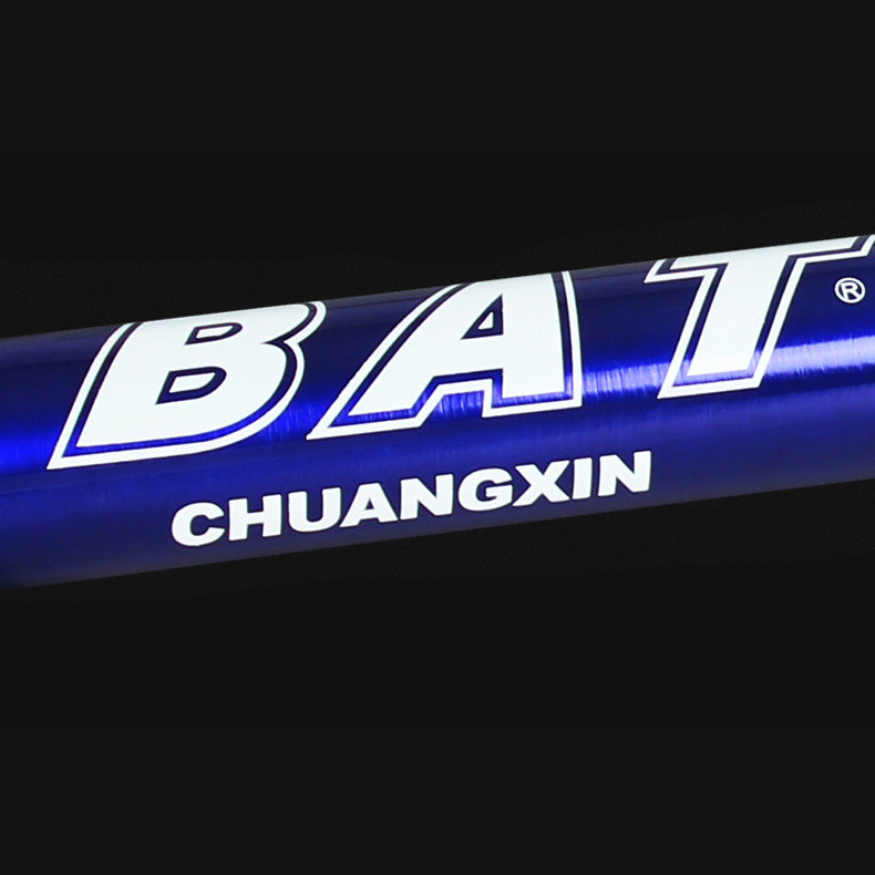 Бейсбольная бита с намоткой алюминиевая BAT Chuangxin синяя 64 см - фото 5 - id-p93028758