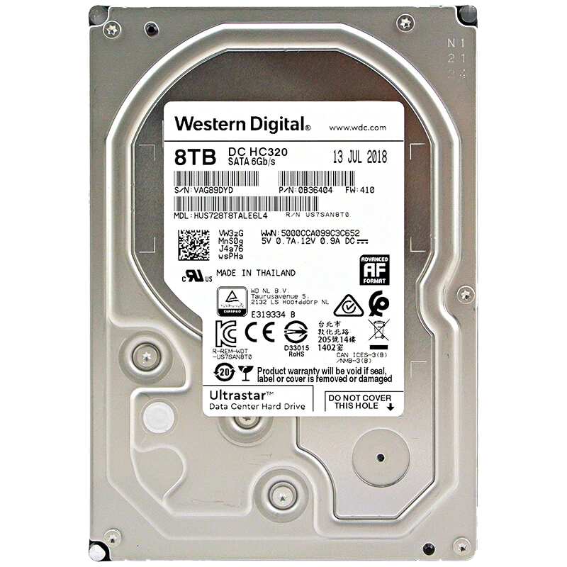 Жесткий диск Western Digital Ultrastar DC HC320