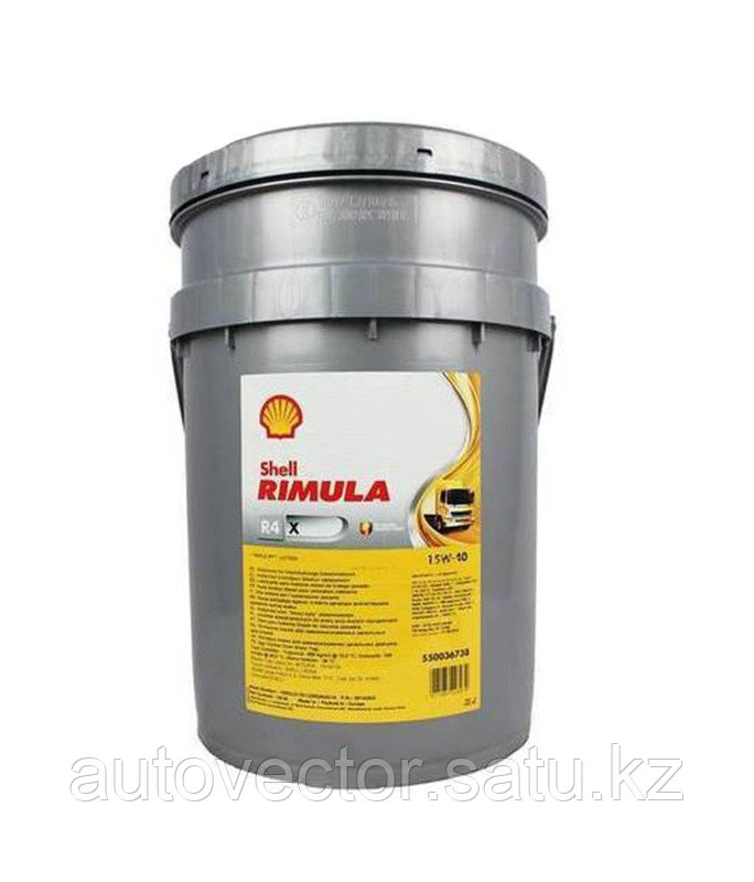 Моторное масло Shell Rimula R4 X 15w40 20L - фото 1 - id-p93029129