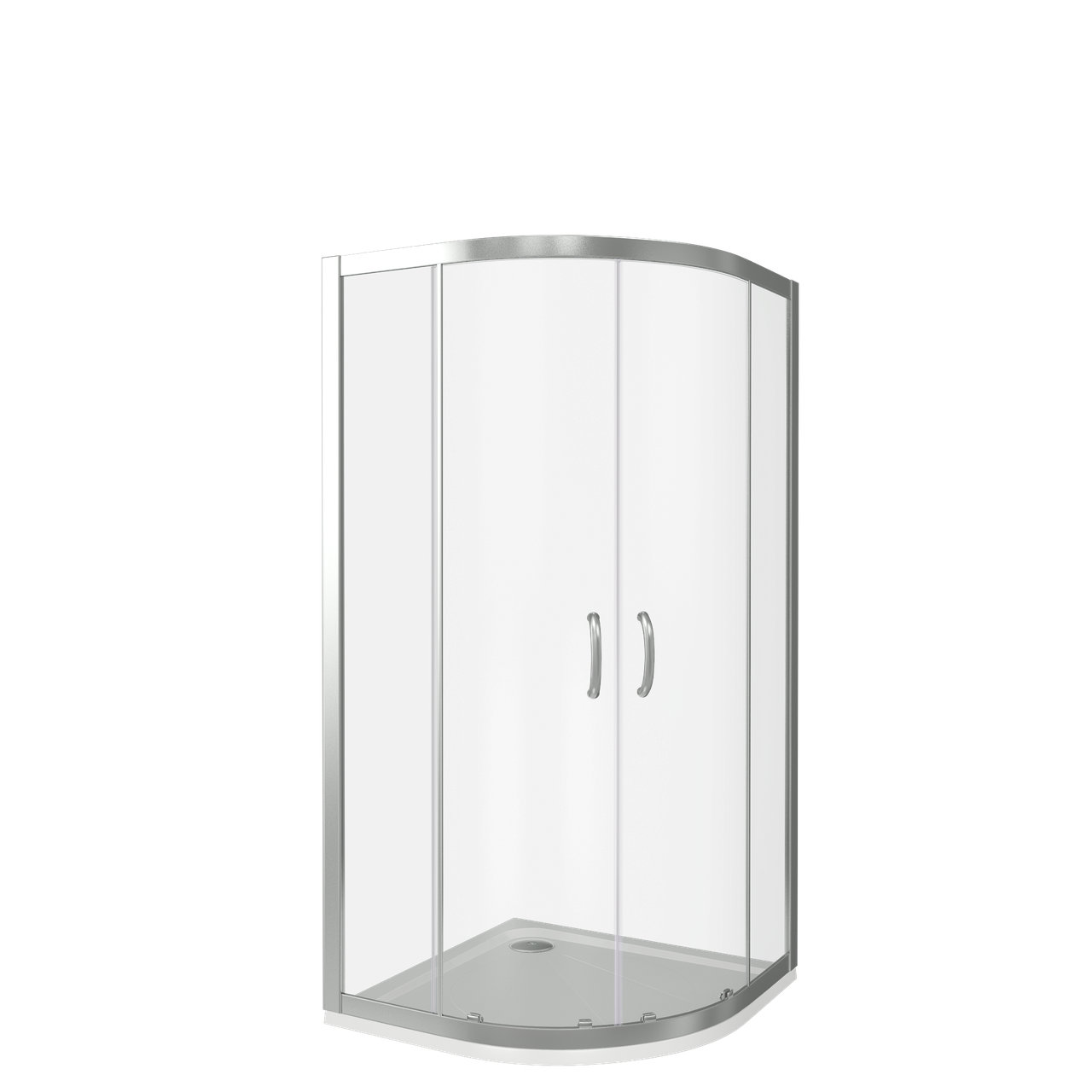 Душевое ограждение BAS  INFINITY R-90-C-CH