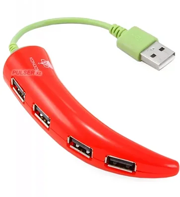 USB-разветвитель Konoos UK-43 Перец