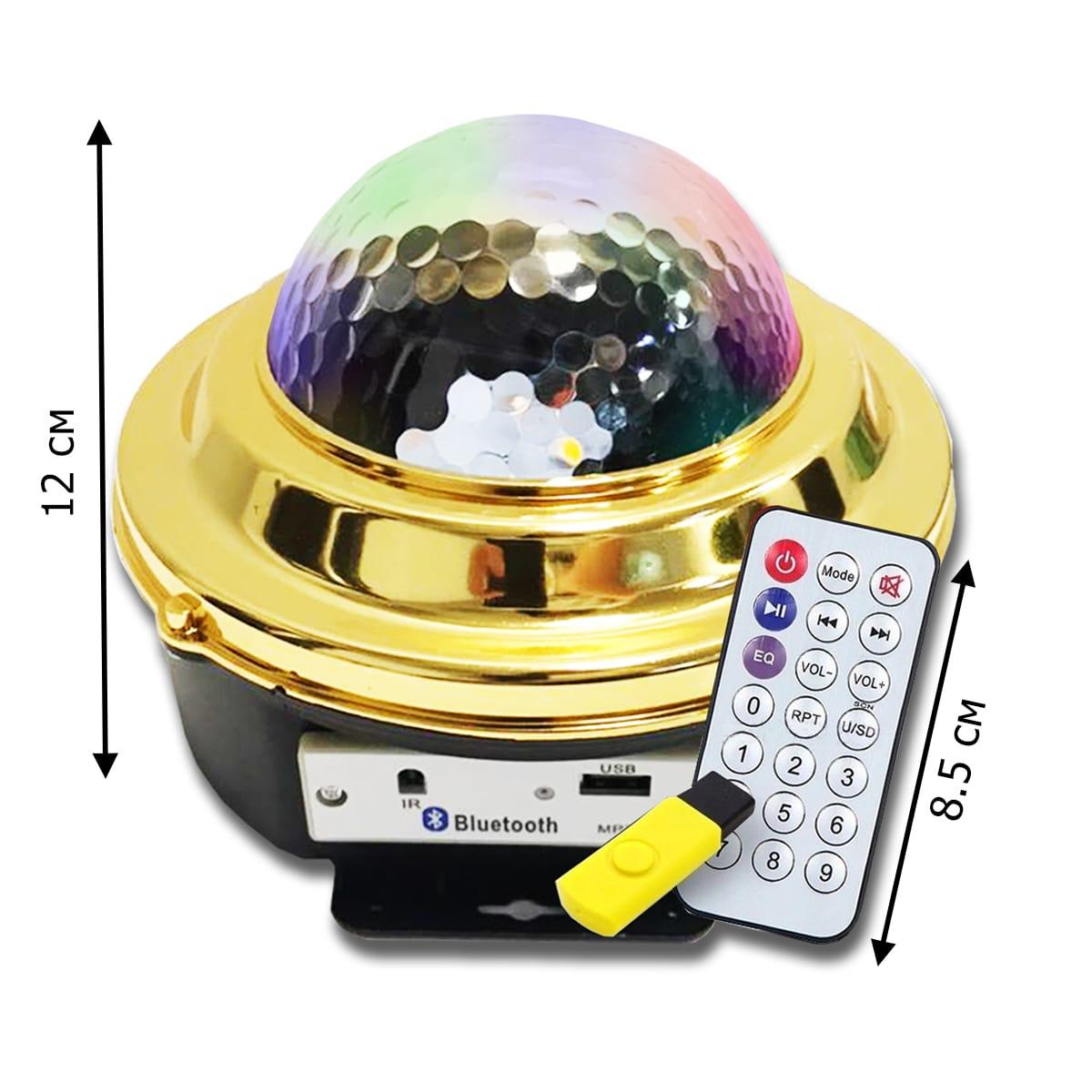 Диско-шар светодиодный MP3 Magic Ball Light RHD225J 9 режимов led-подсветки с динамиком и блютузом - фото 2 - id-p93028860
