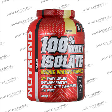 Протеин белок Nutrend Вей Изолят / Whey Isolate 100%, банка 1800 г., фото 2