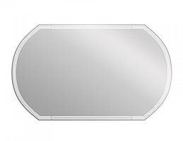 Зеркало Cersanit LED 090 design 100x60 с подсветкой с антизапотеванием овальное(KN-LU-LED090*100-d-Os)