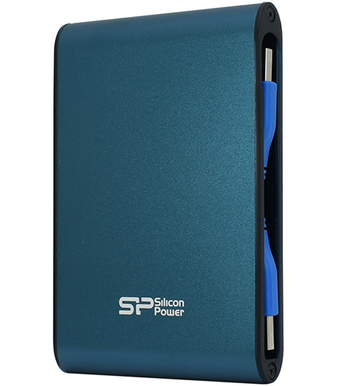 Внешний жесткий диск Silicon Power A80 SP020TBPHDA80S3B  2 TB синий
