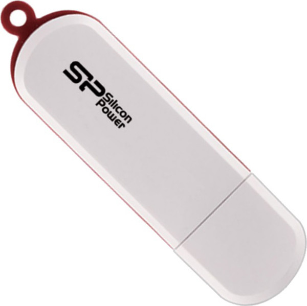 USB-флешка Silicon Power LuxMini 320 SP064GBUF2320V1W white - фото 2 - id-p93050491