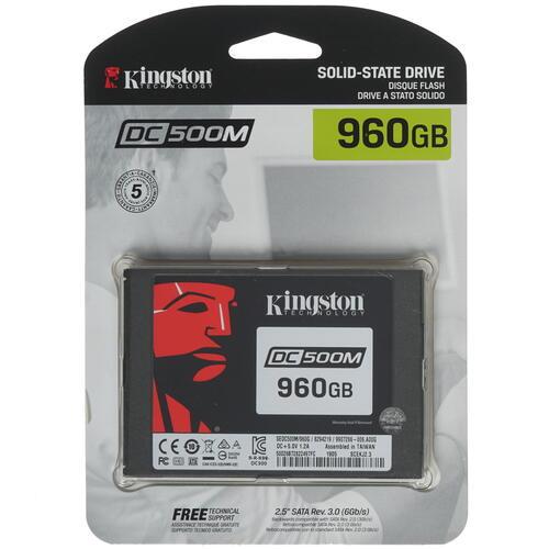 Серверный SSD Kingston DC500M SEDC500M 960G - фото 1 - id-p93051670