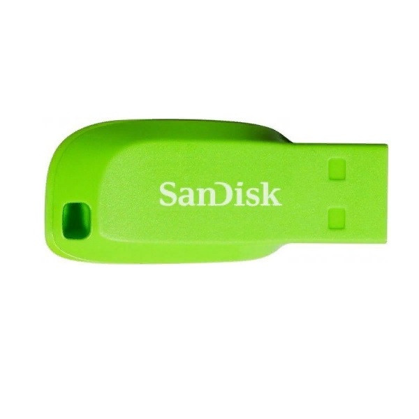 USB Flash карта SanDisk Cruzer Blade SDCZ50C-064G-B35GE Green