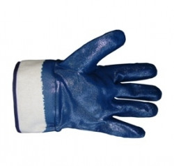 Перчатки нитриловые полное покрытие, крага, фото 1