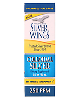 Natural Path Silver Wings, Коллоидты күміс, 250 ppm, 2 сұйық унция (60 мл)
