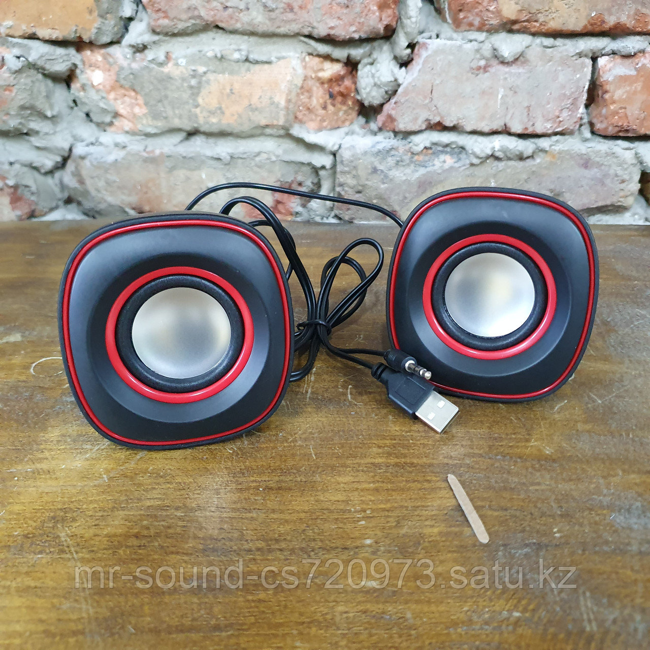 Колонка 2,0 - 5w (черно-красный)