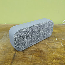 Колонка портативная BL, AUX,TF, FM, USB ткань (серый)