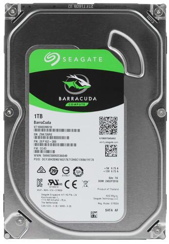 Жесткий диск Seagate 7200 BarraCuda 1 ТБ [ST1000DM010] - фото 2 - id-p93057586