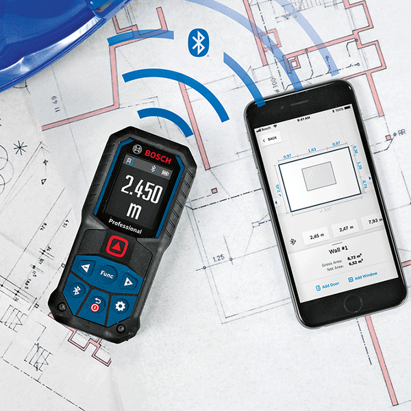 Лазерный дальномер Bosch GLM 50-27 C с прочным ударопрочным корпусом и Bluetooth-соединением - фото 6 - id-p93057726