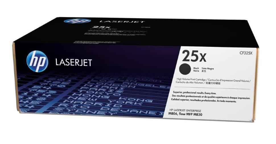 Картридж HP CF325X (25X) для LaserJet Enterprise M806x/M806dn Flow MFP M830z