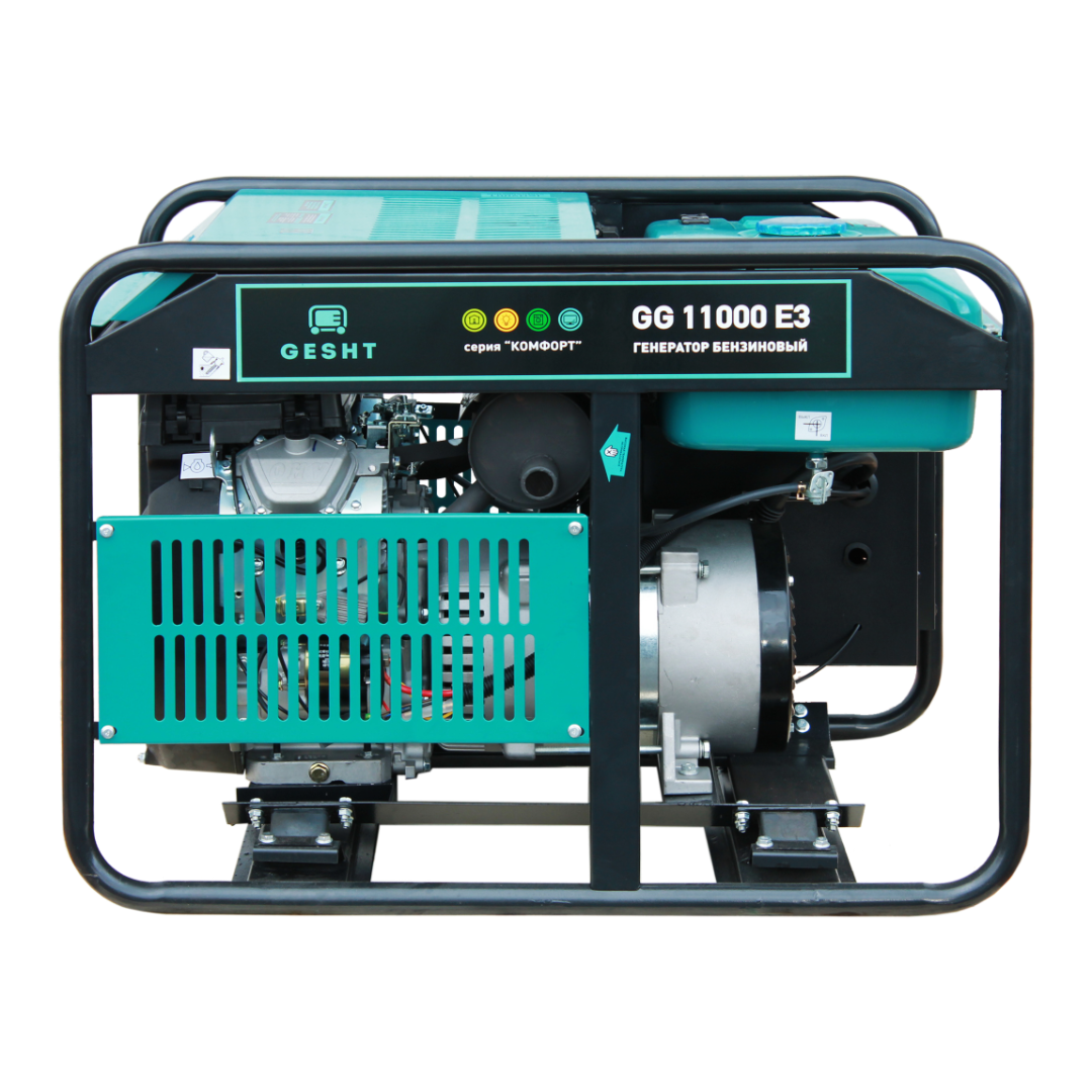Бензогенератор GESHT GG11000E3