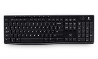 Клавиатура беспроводная Logitech K270 USB, 2 х AAA черная