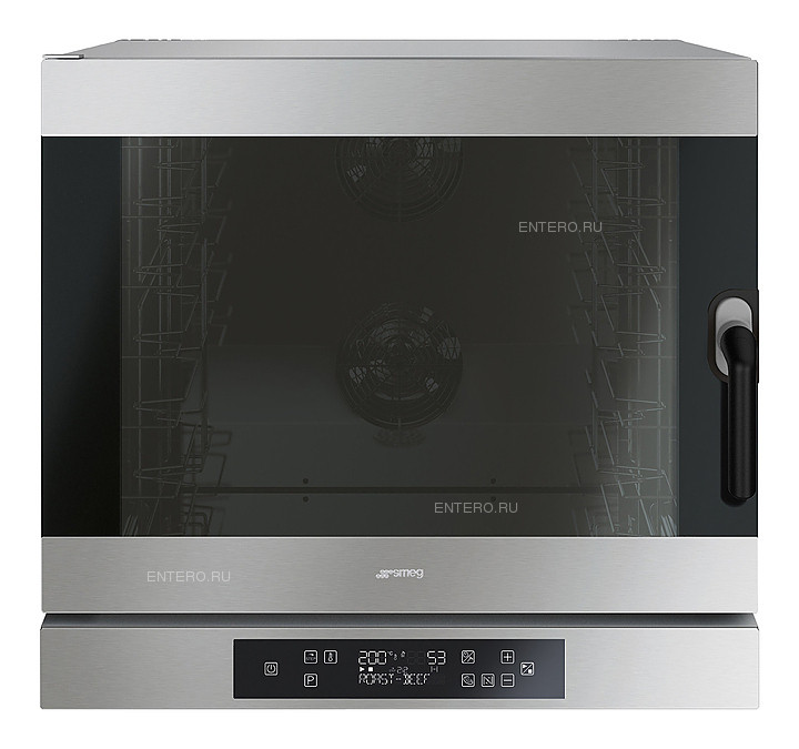 Печь конвекционная с функцией пароувлажнения
SMEG ALFA625H(757х798х792,5 мм,380В, 50Гц, 10,5 кВт)