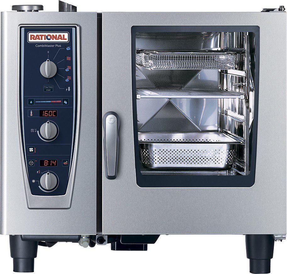 Пароконвектомат RATIONAL Combi Master Plus CM101 Gas (автом.очист,776х847х1042(1272)мм,