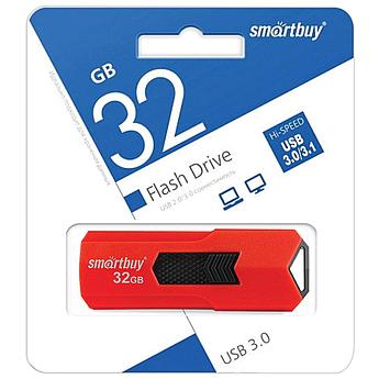 USB 3.0 накопитель Smartbuy 32GB STREAM Red