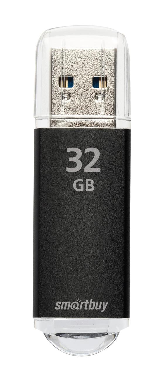 USB накопитель Smartbuy 32GB V-Cut Black - фото 2 - id-p93065616