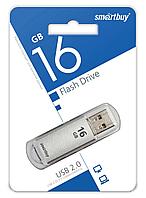 USB накопитель Smartbuy 16GB V-Cut Silver