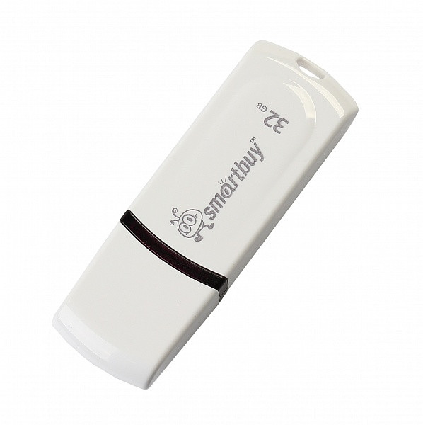 USB-накопитель Smartbuy 32GB Paean series White - фото 2 - id-p93065775