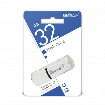 USB-накопитель Smartbuy 32GB Paean series White