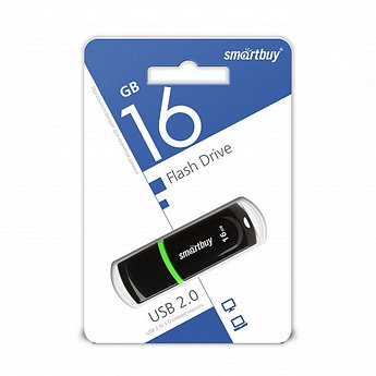 USB-накопитель Smartbuy 16GB Paean series Black