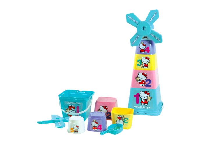 Игрушка пирамида Hello Kitty, игрушки в песочницу