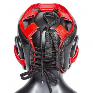 Шлем для бокса с бампером Ultimatum boxing ( Цвет красный) Копия - фото 4 - id-p93066955