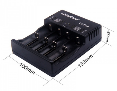 Универсальное зарядное устройство LiitoKala Lii-PL4 на 4 аккумулятора Li-ion/Ni-MH - фото 4 - id-p93066930